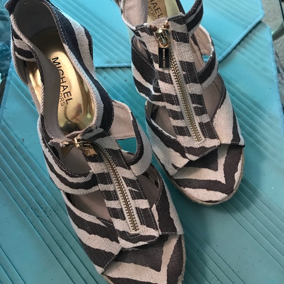 Michael Kors Shoes - Michael Kors wedge sandals